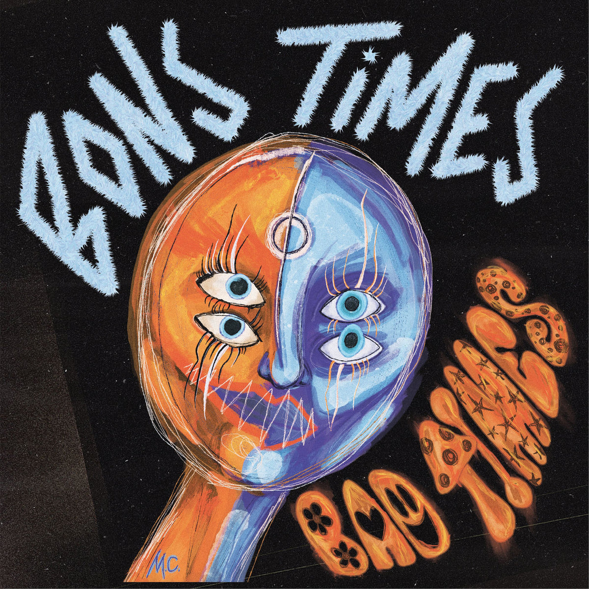 Miro Chino – Bons Times Bad Times (BLUE) vinyl record cover