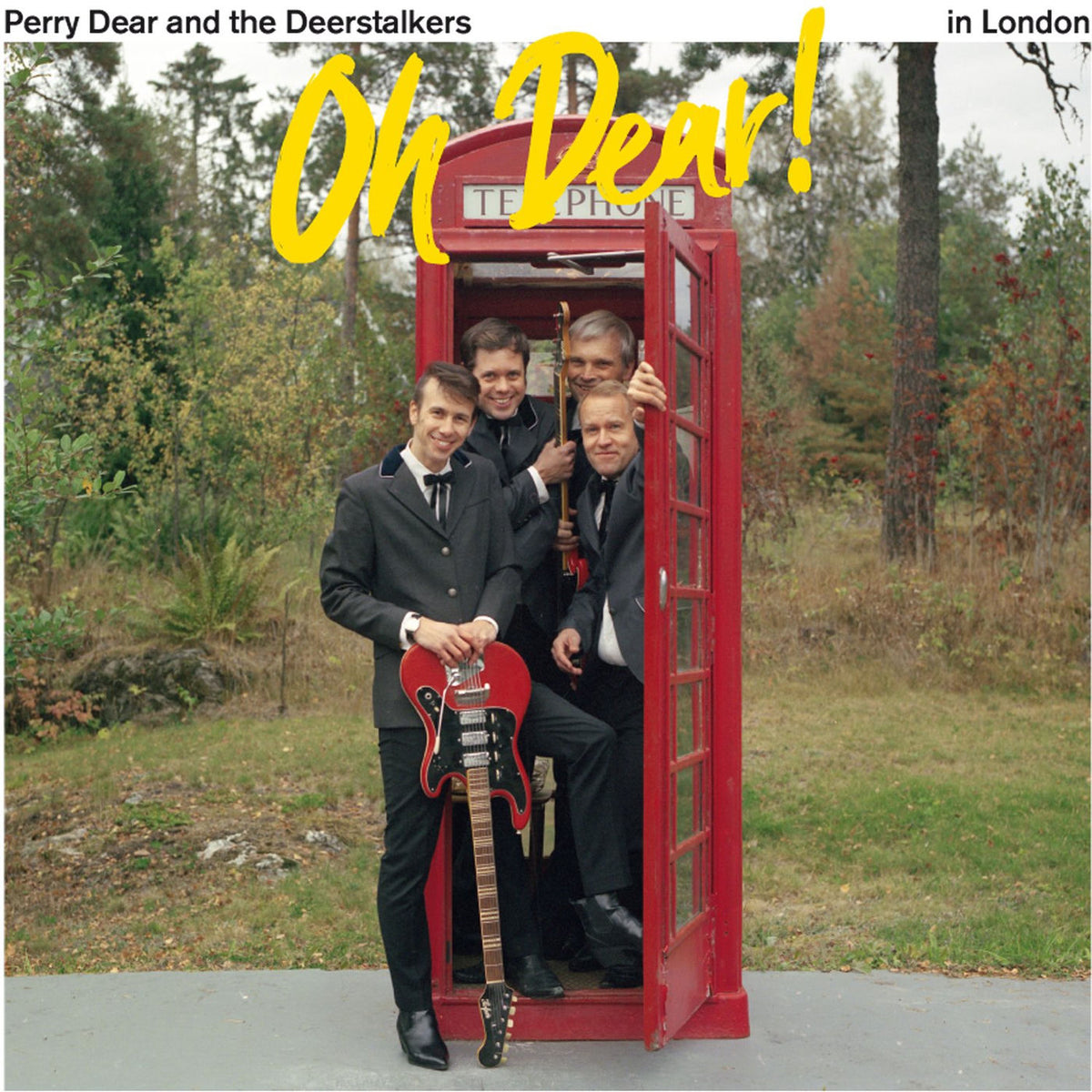 Perry Dear And The Deerstalkers – Oh Dear! vinyl record cover