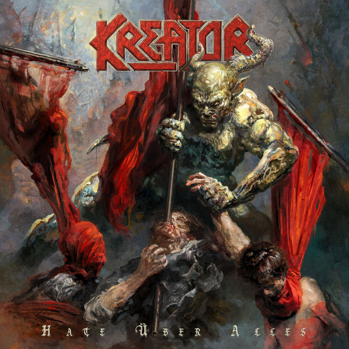 Kreator – Hate Uber Alles vinyl record cover
