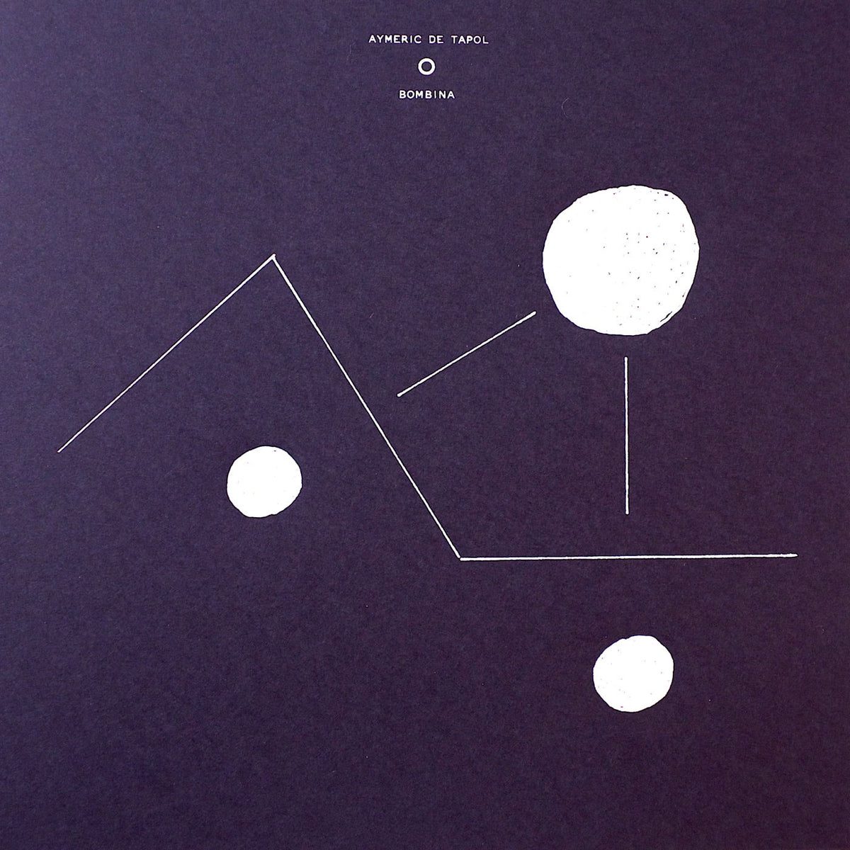 Aymeric de Tapol – BOMBINA vinyl cover
