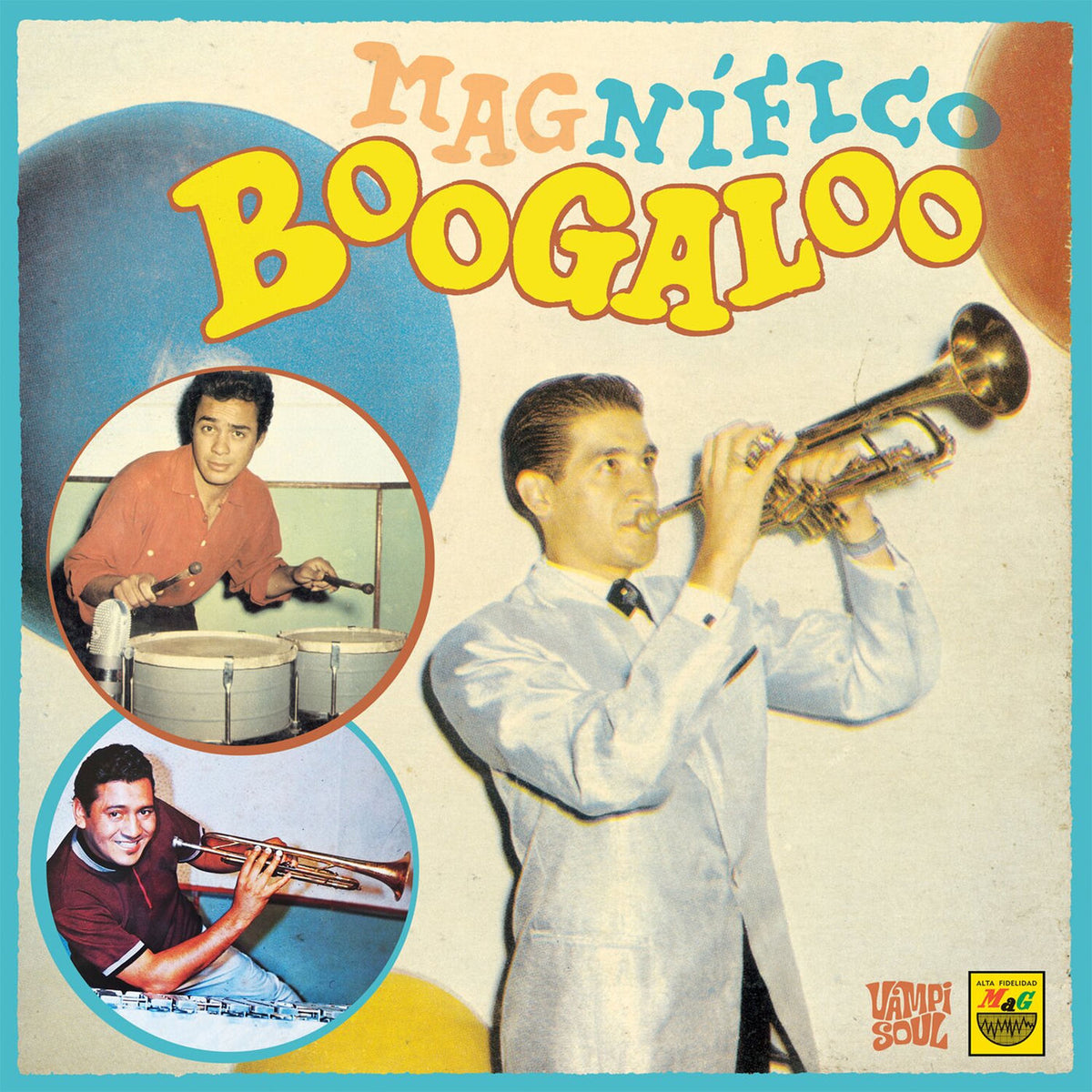 Various Artists – Magnifico Boogaloo vinyl record cover