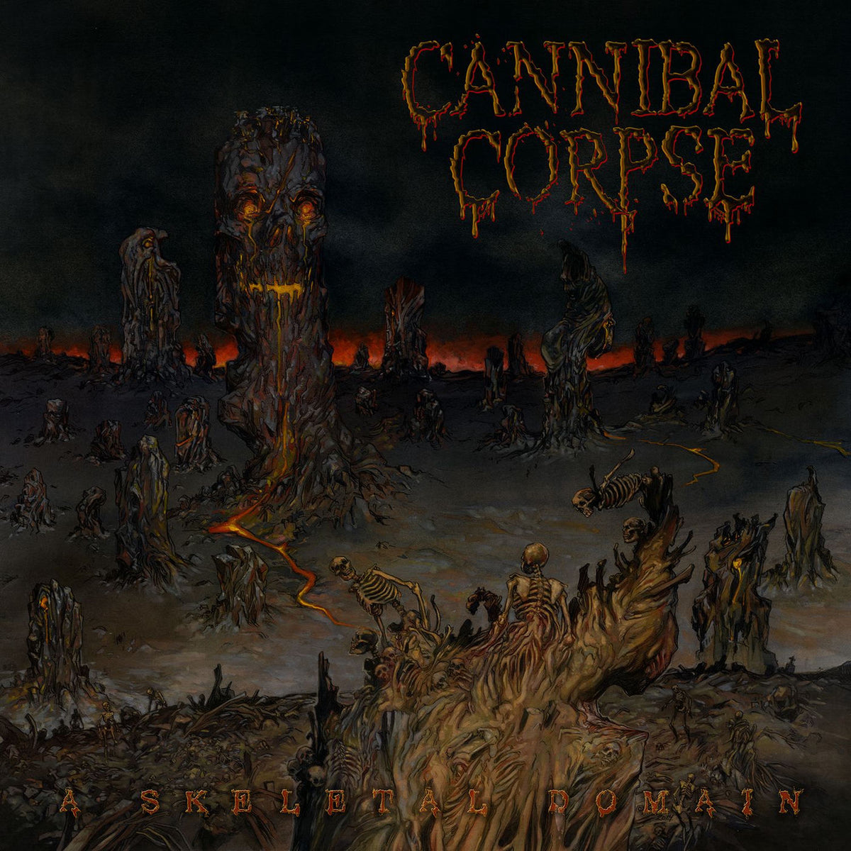 Cannibal Corpse – A Skeletal Domain (Picture Disc) vinyl record cover
