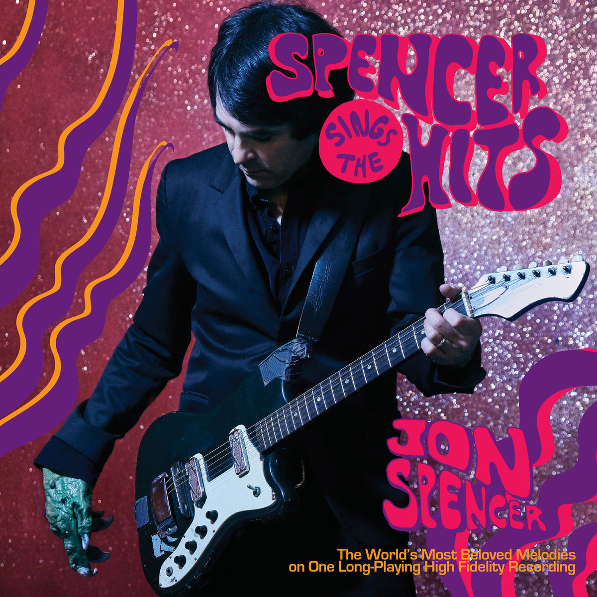 Jon Spencer – Spencer Sings the Hits! vinyl cover