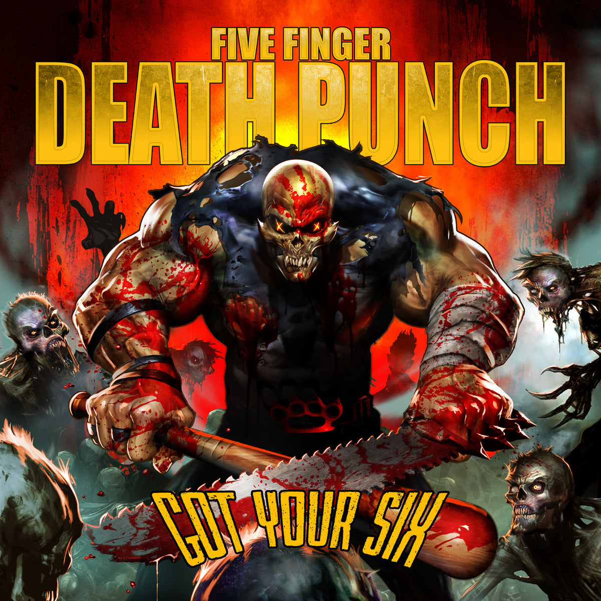 Five Finger Death Punch – Got Your Six vinyl record cover