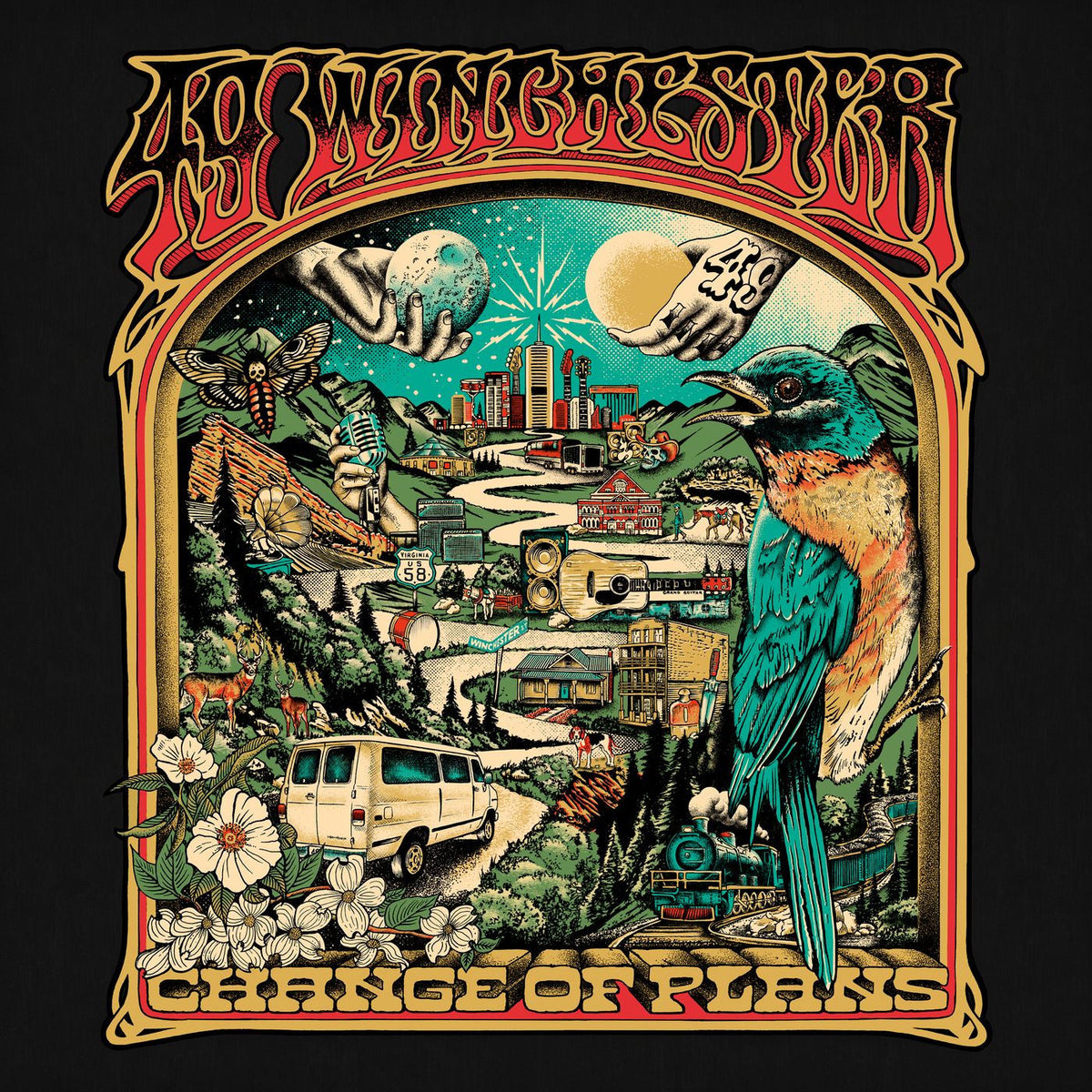 49 Winchester – Change of Plans vinyl record cover
