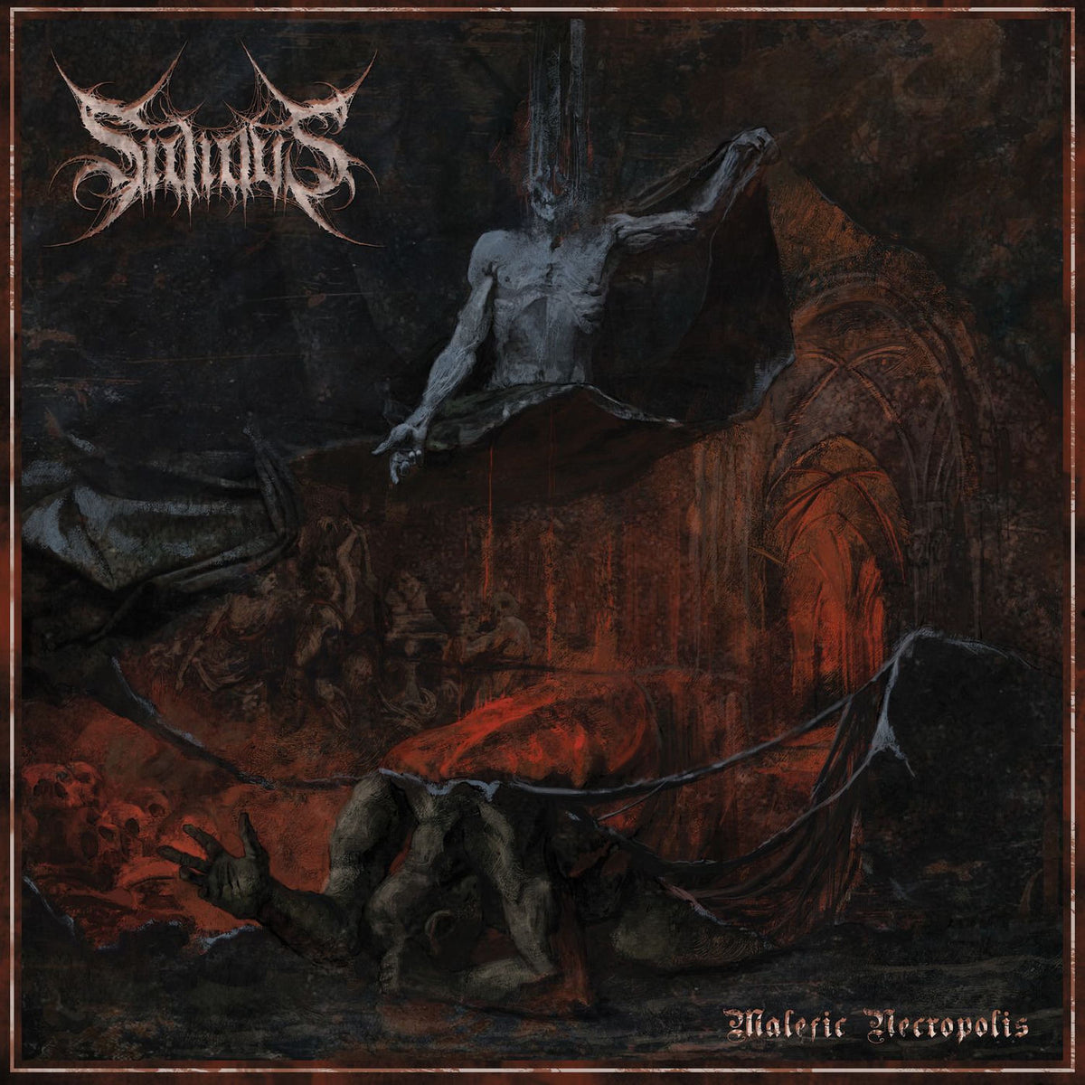 Sidious – Malefic Necropolis vinyl record cover