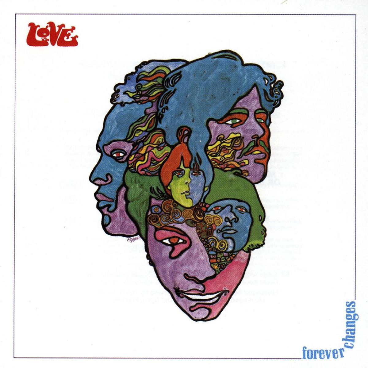LOVE – Forever Changes vinyl record cover