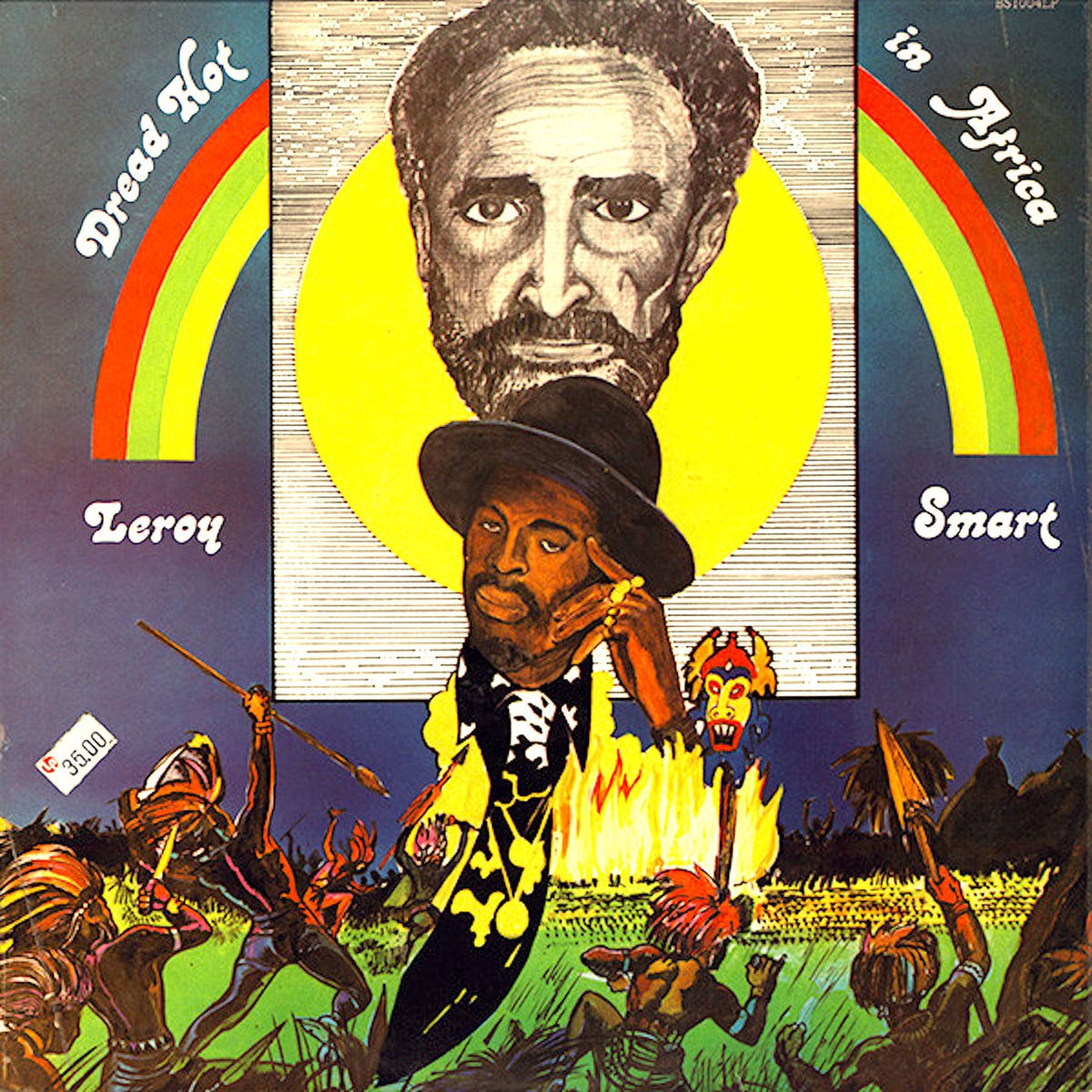 Leroy Smart – Dread Hot in Africa vinyl record cover