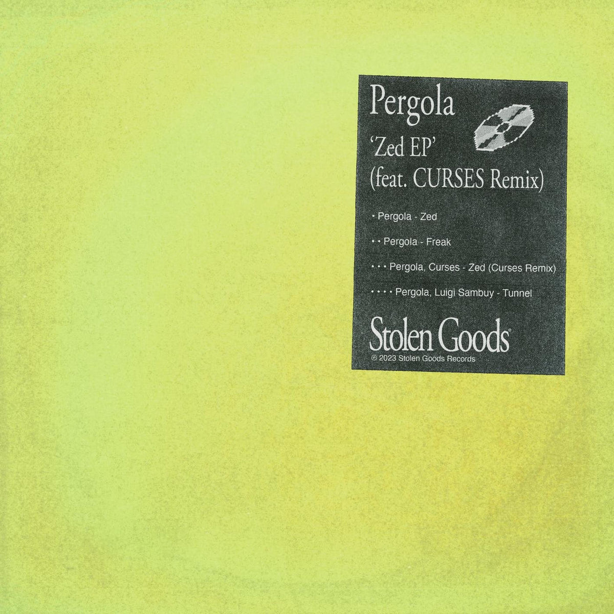 Pergola – Zed Ep vinyl cover