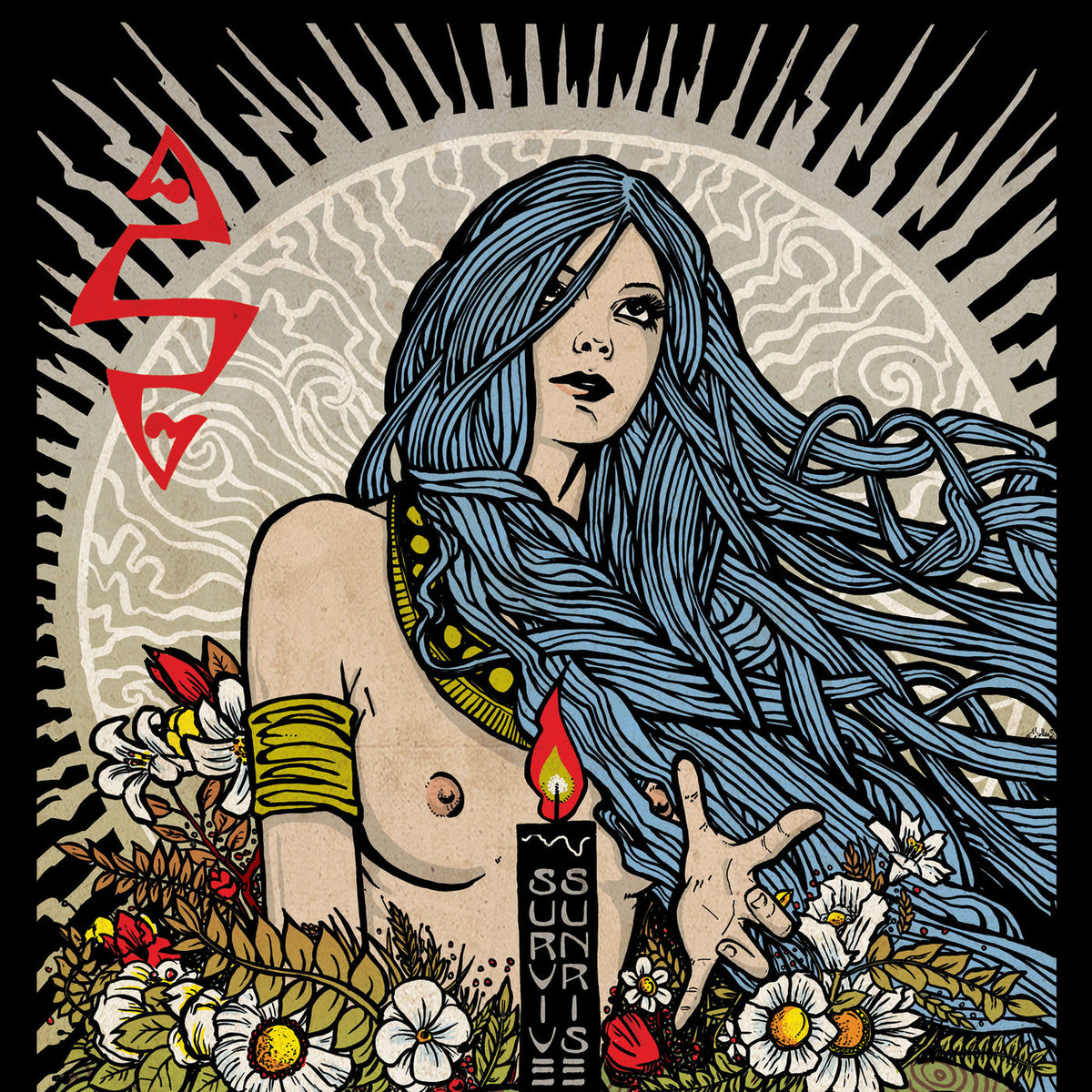 Asg – Survive Sunrise vinyl record cover