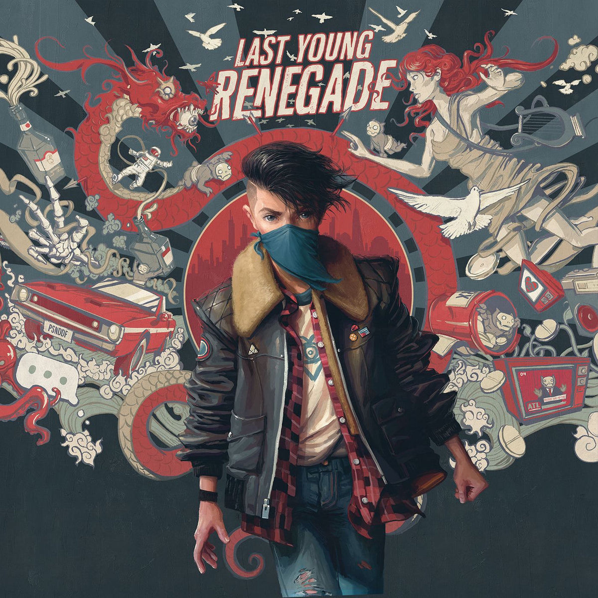 All Time Low – Last Young Renegade (WHITE) vinyl record cover