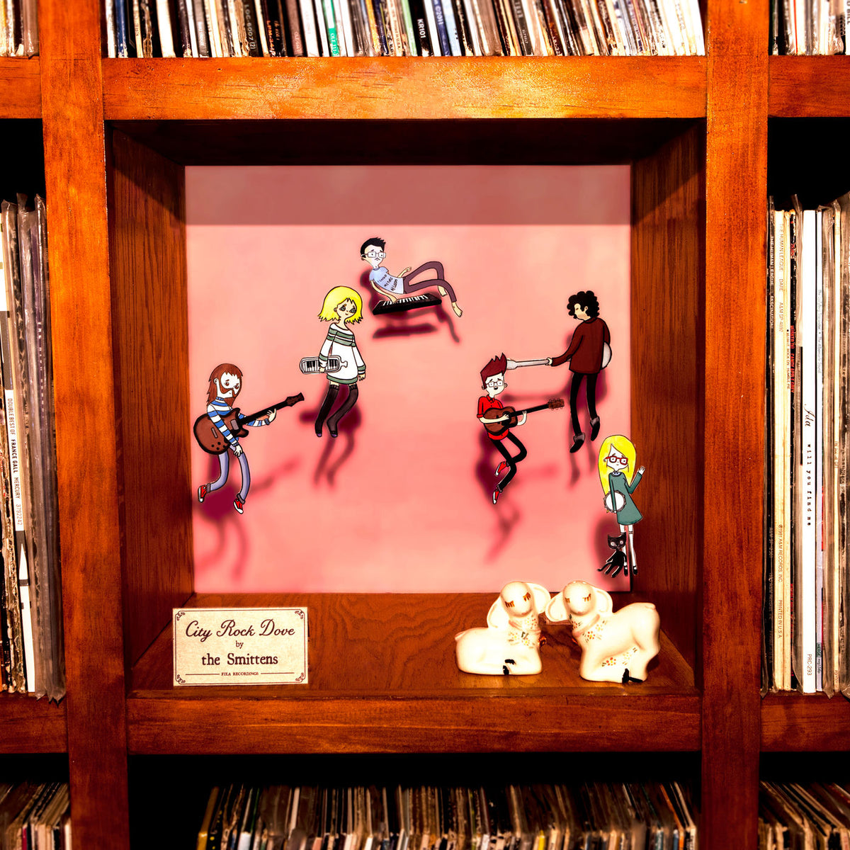 The Smittens – City Rock Dove vinyl record cover