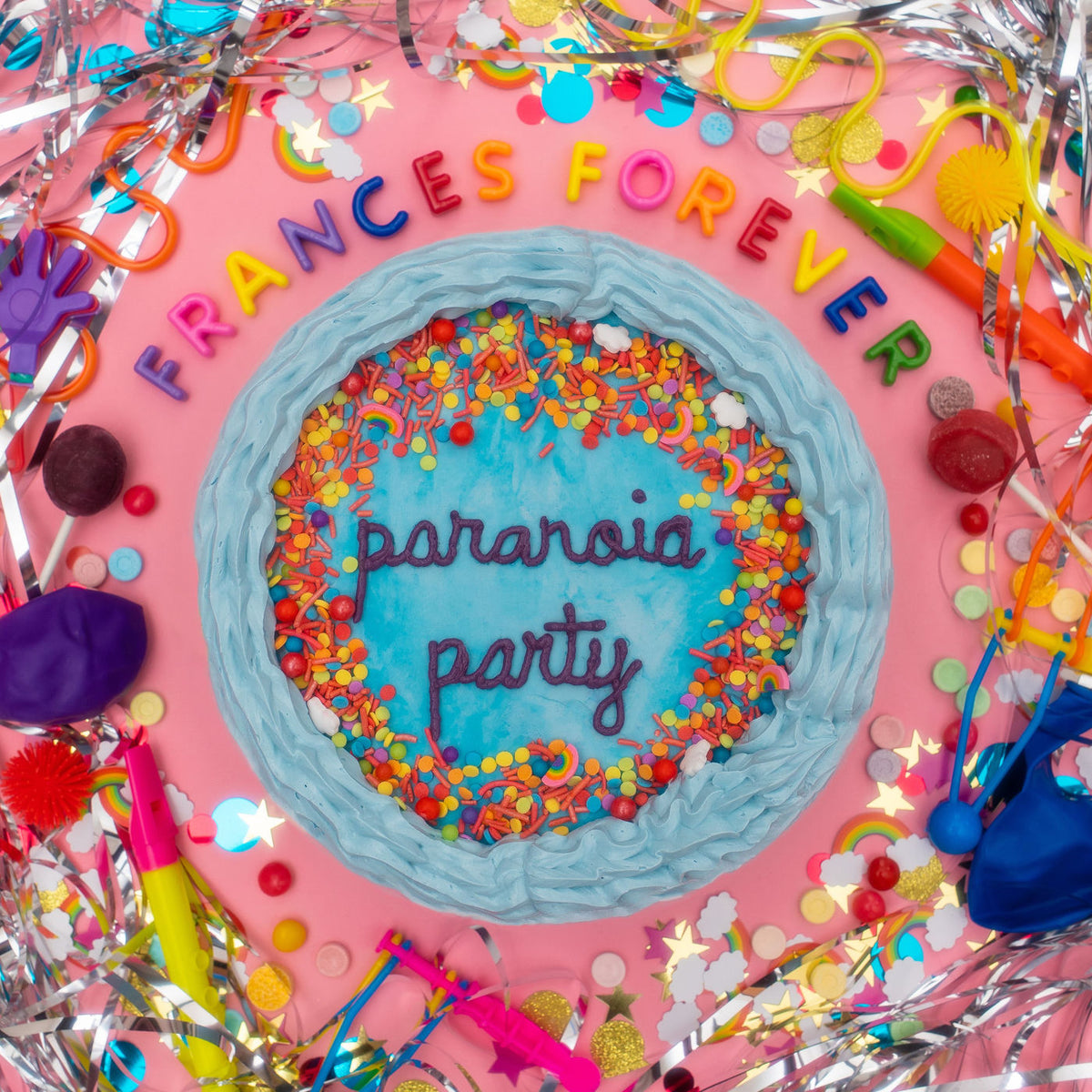 Frances Forever – paranoia party vinyl cover