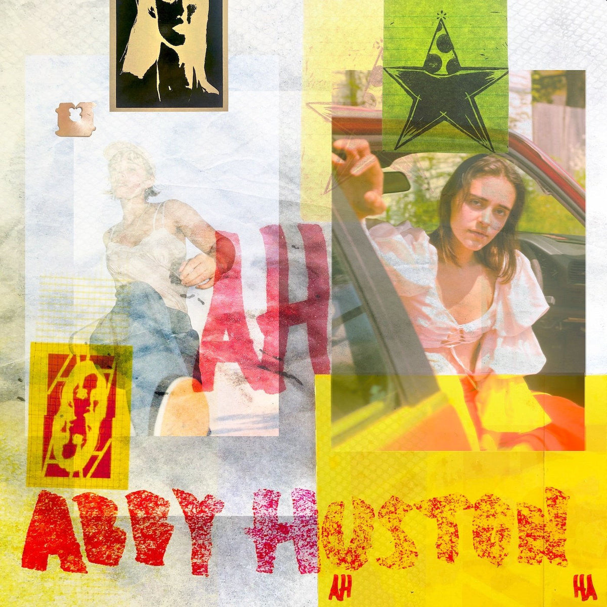 Abby Huston – AH HA vinyl cover