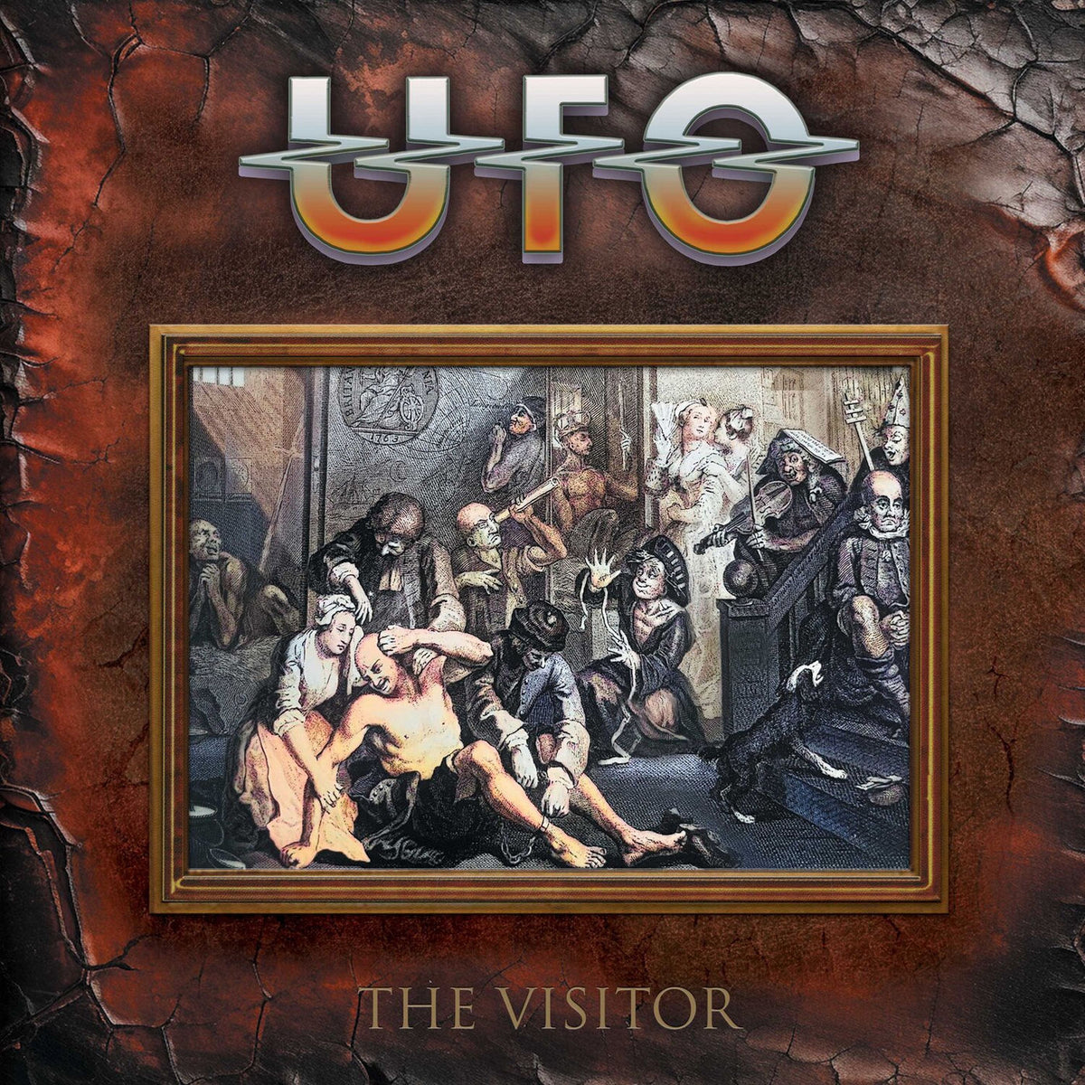 UFO – The Visitor vinyl cover