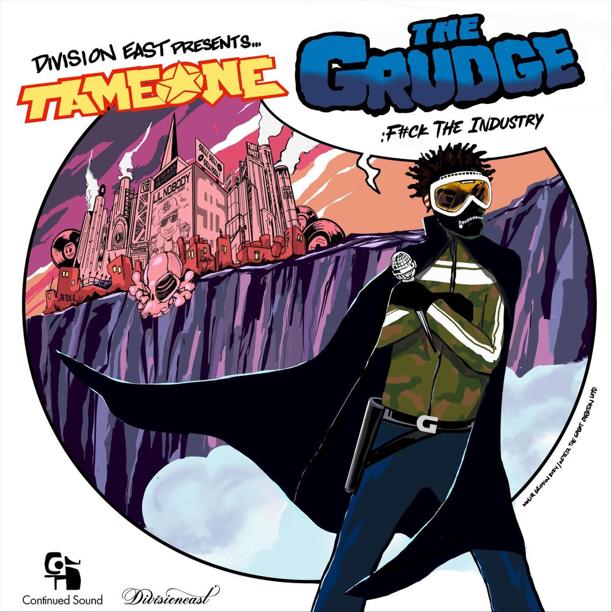 Tame One – The Grudge: F#ck the Industry vinyl cover