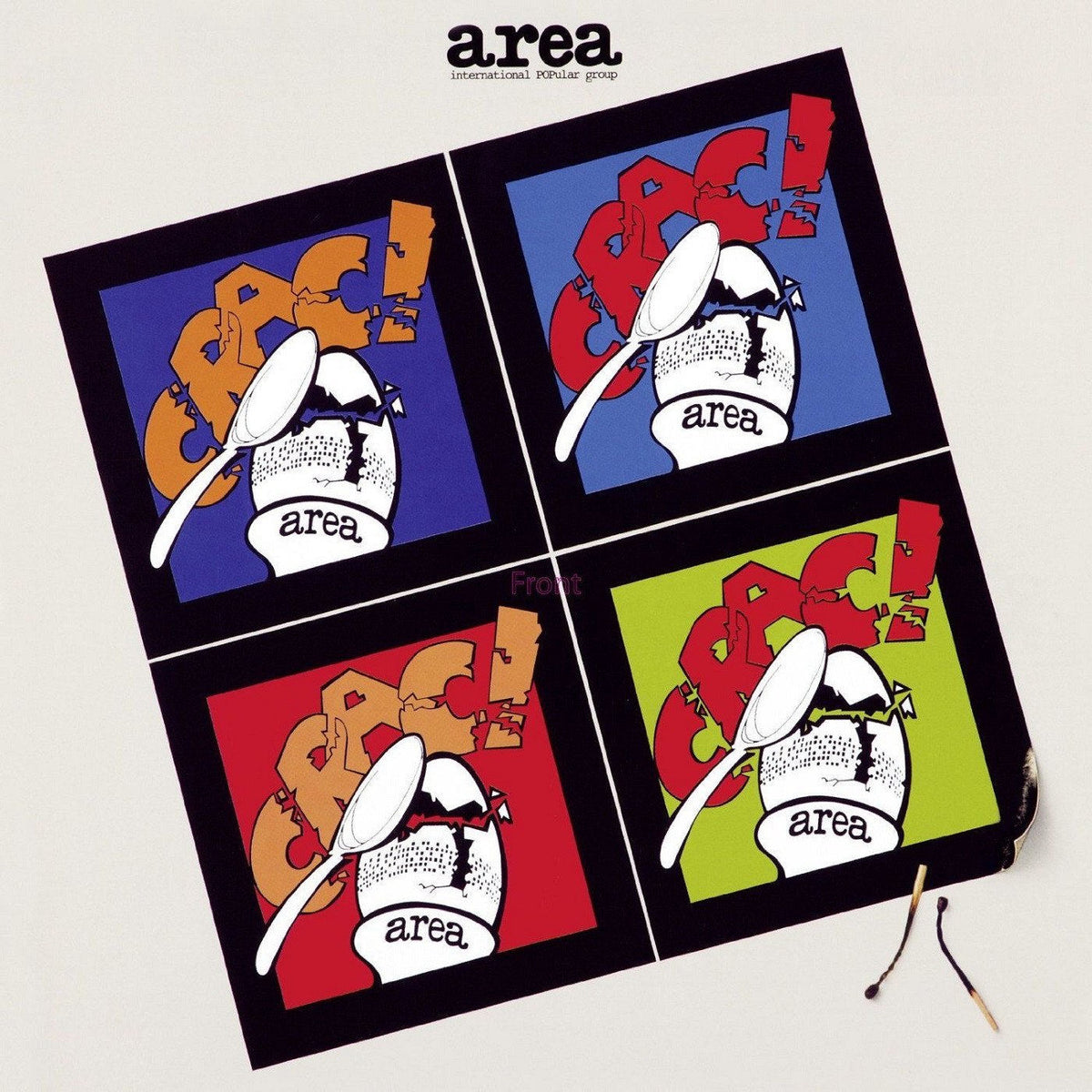 AREA – Crac! vinyl record cover