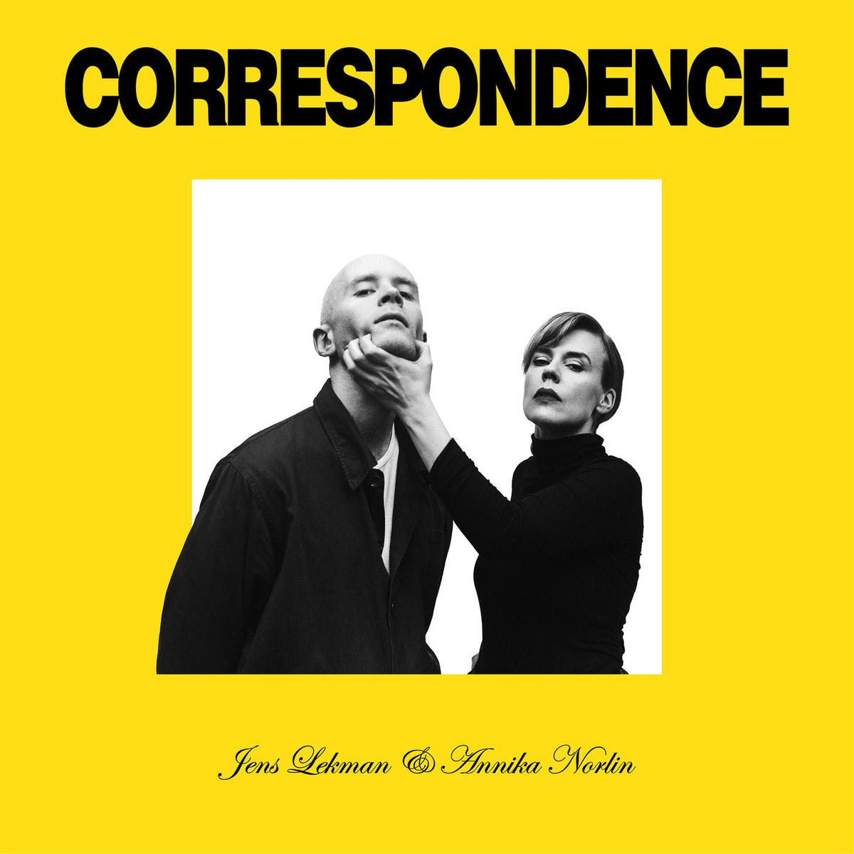 Jens Lekman – CORRESPONDENCE vinyl cover
