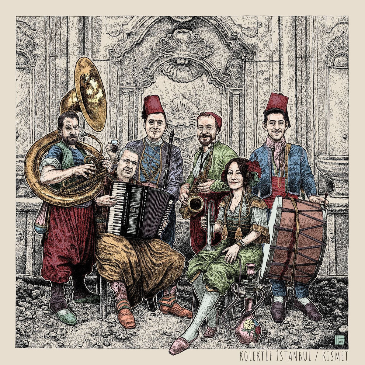 Kolektif Istanbul – Kismet vinyl record cover