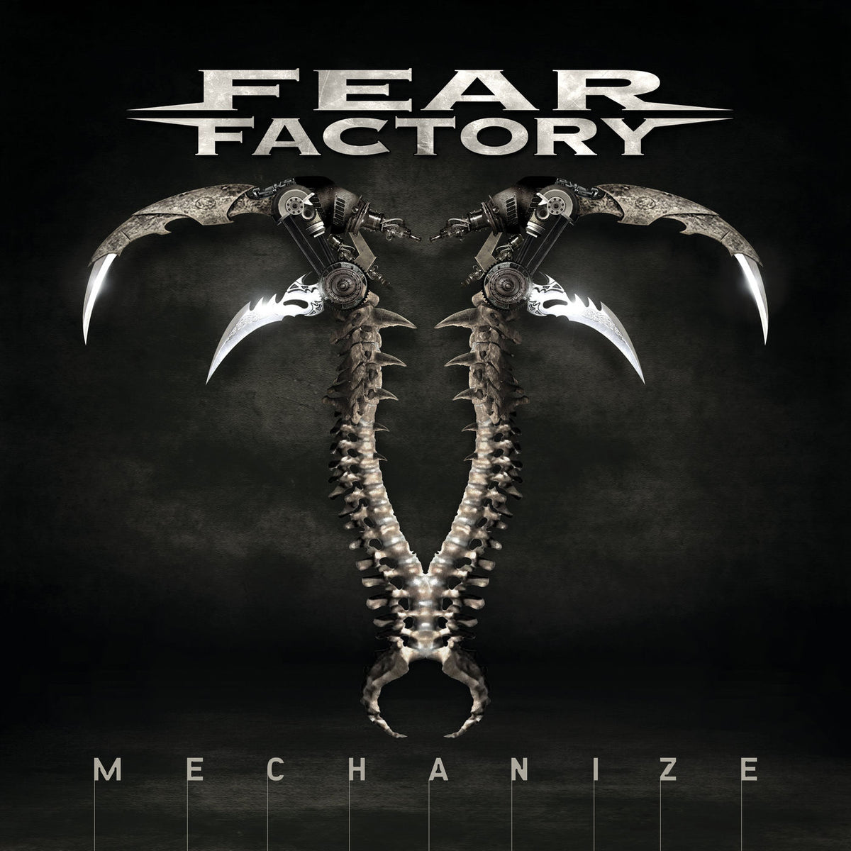 Fear Factory – Mechanize (Smoke Colored Vinyl) (2 Lp's) vinyl record cover