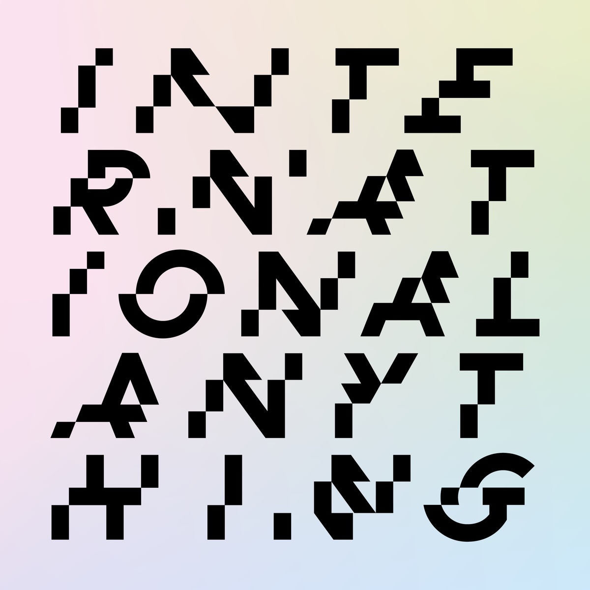 International Anything – Running In The Underwood vinyl cover