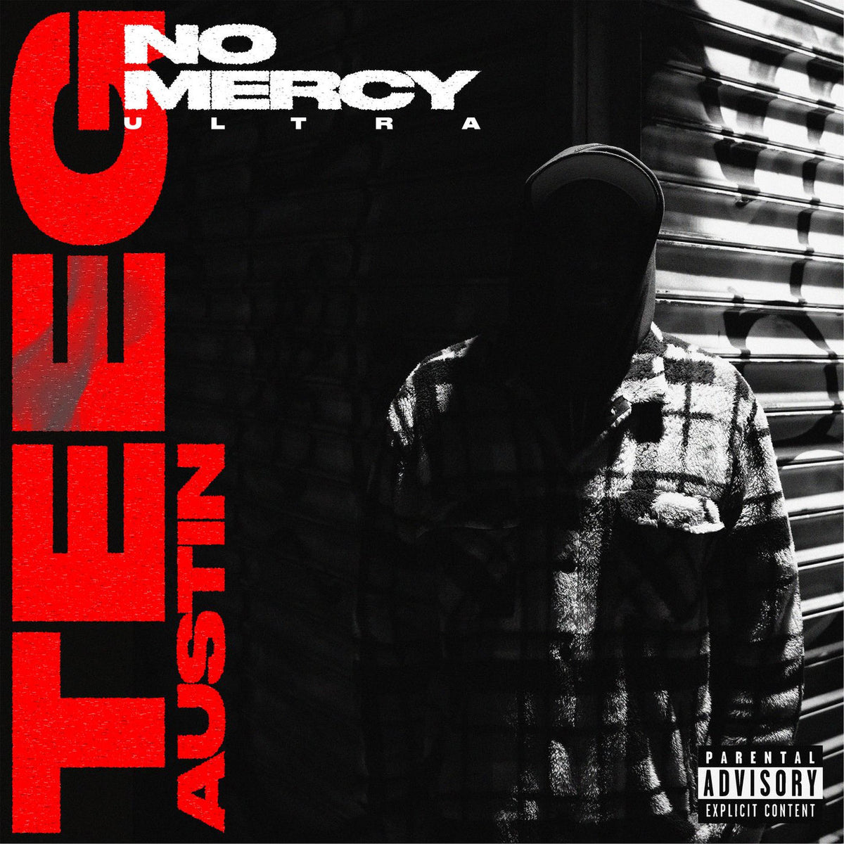 Teeg Austin – No Mercy Ultra vinyl record cover