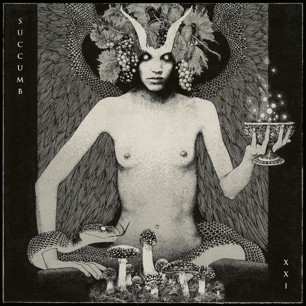 Succumb – XXI vinyl record cover