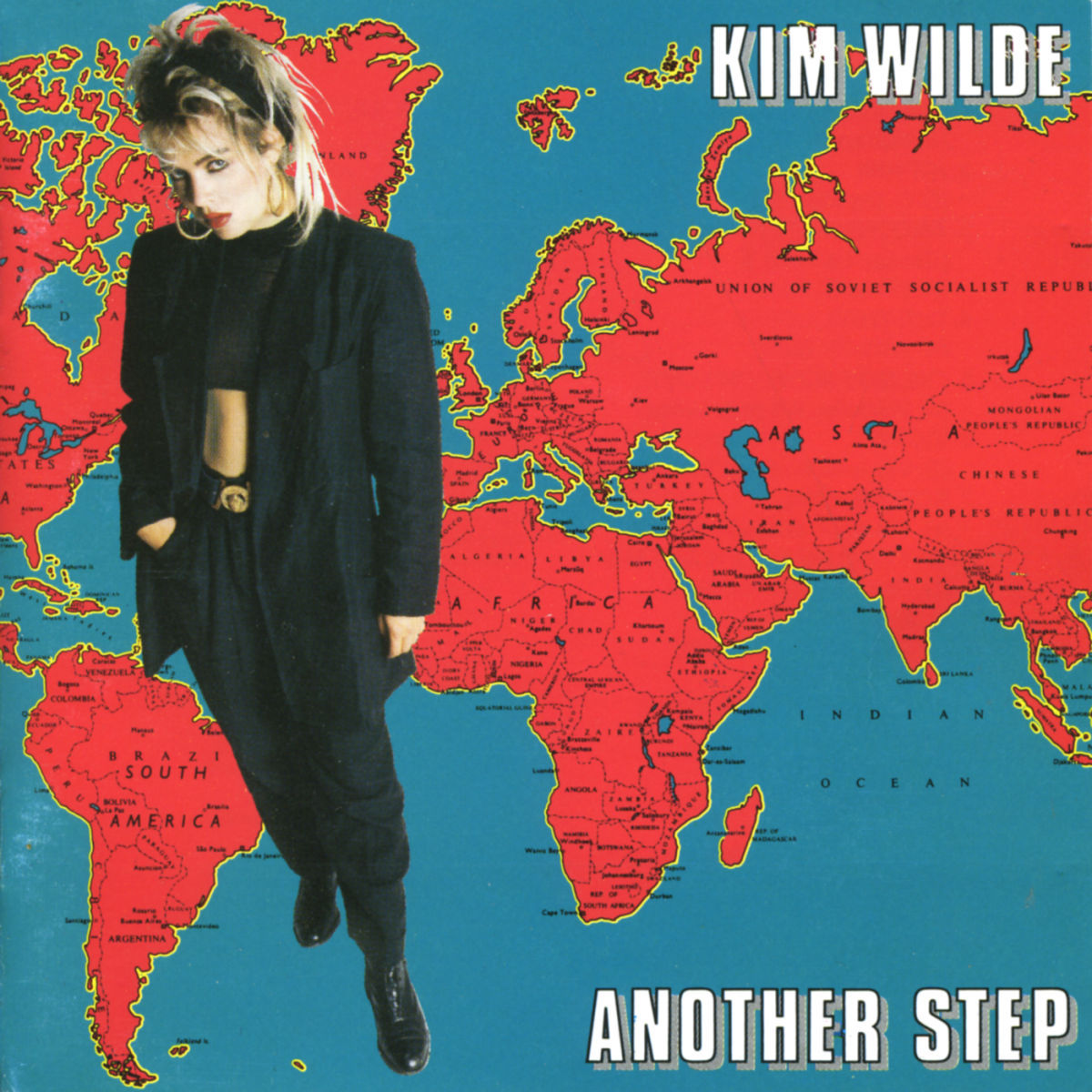 Kim Wilde – Another Step vinyl record cover