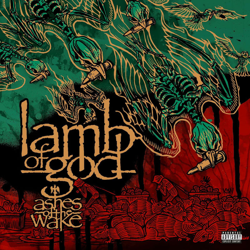 Lamb of God – Ashes of the Wake vinyl record cover