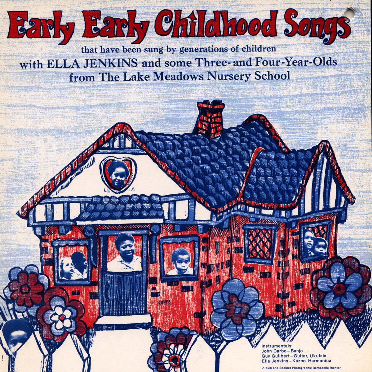 Ella Jenkins – Early Early Childhood Songs vinyl cover