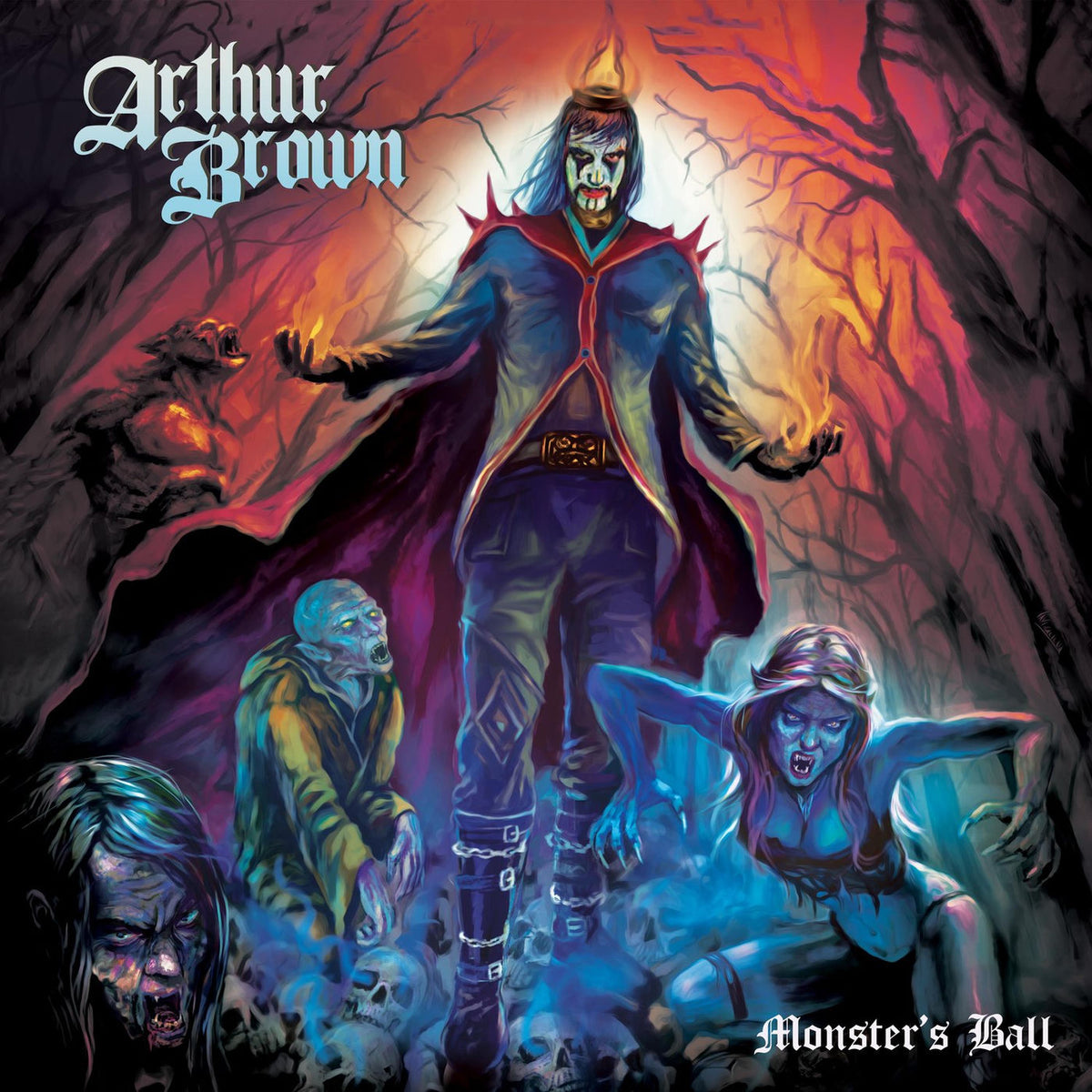 Arthur Brown – Monster's Ball vinyl record cover