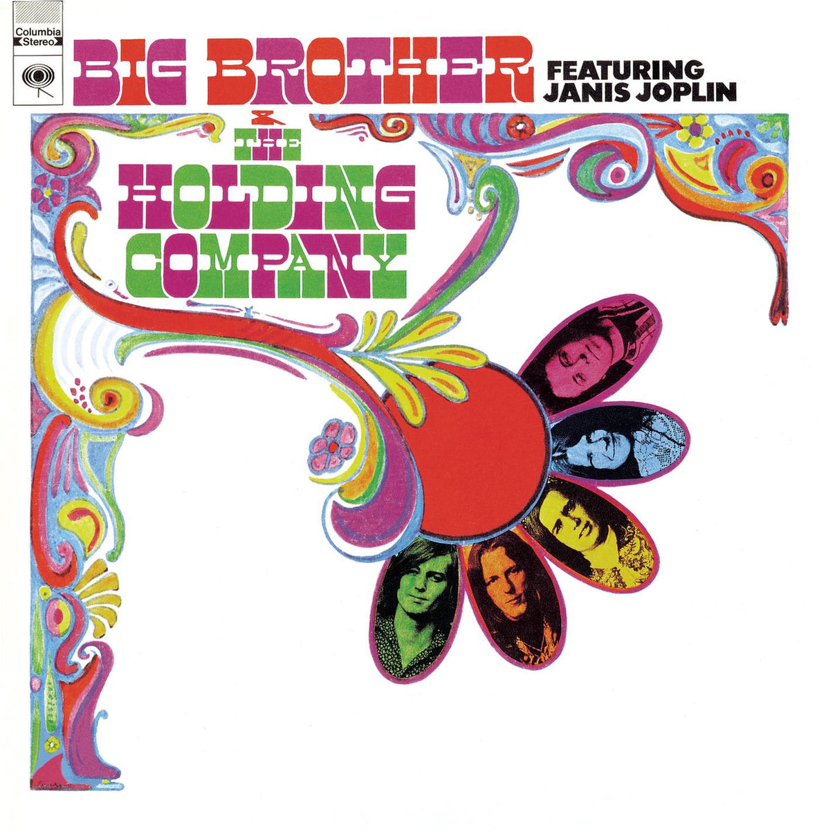 Big Brother and the Holding Company – Big Brother & the Holding Company vinyl record cover