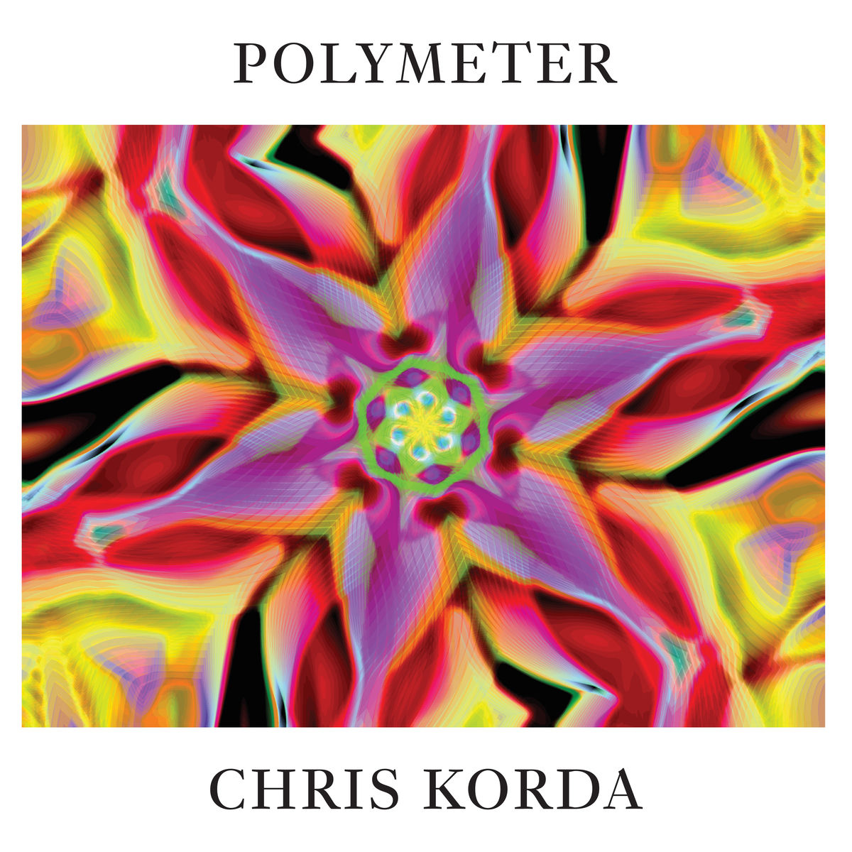 Chris Korda – Polymeter vinyl cover