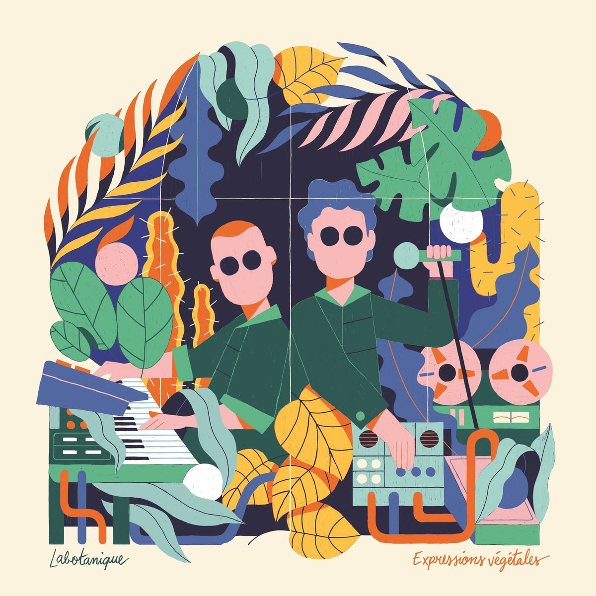 Labotanique – Expressions Vegetales vinyl record cover