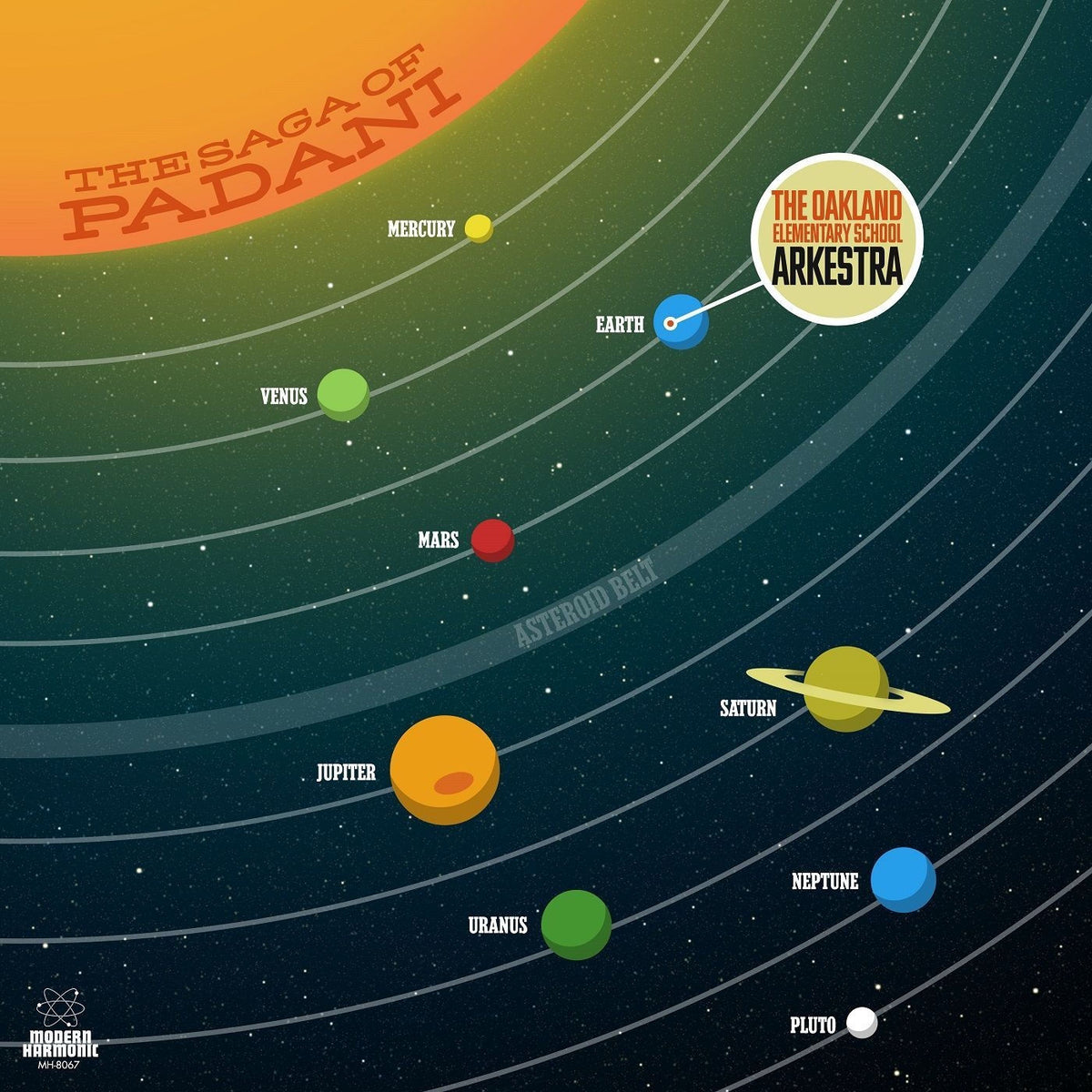 Oakland Elementary School Arkestra – The Saga of Padani vinyl cover