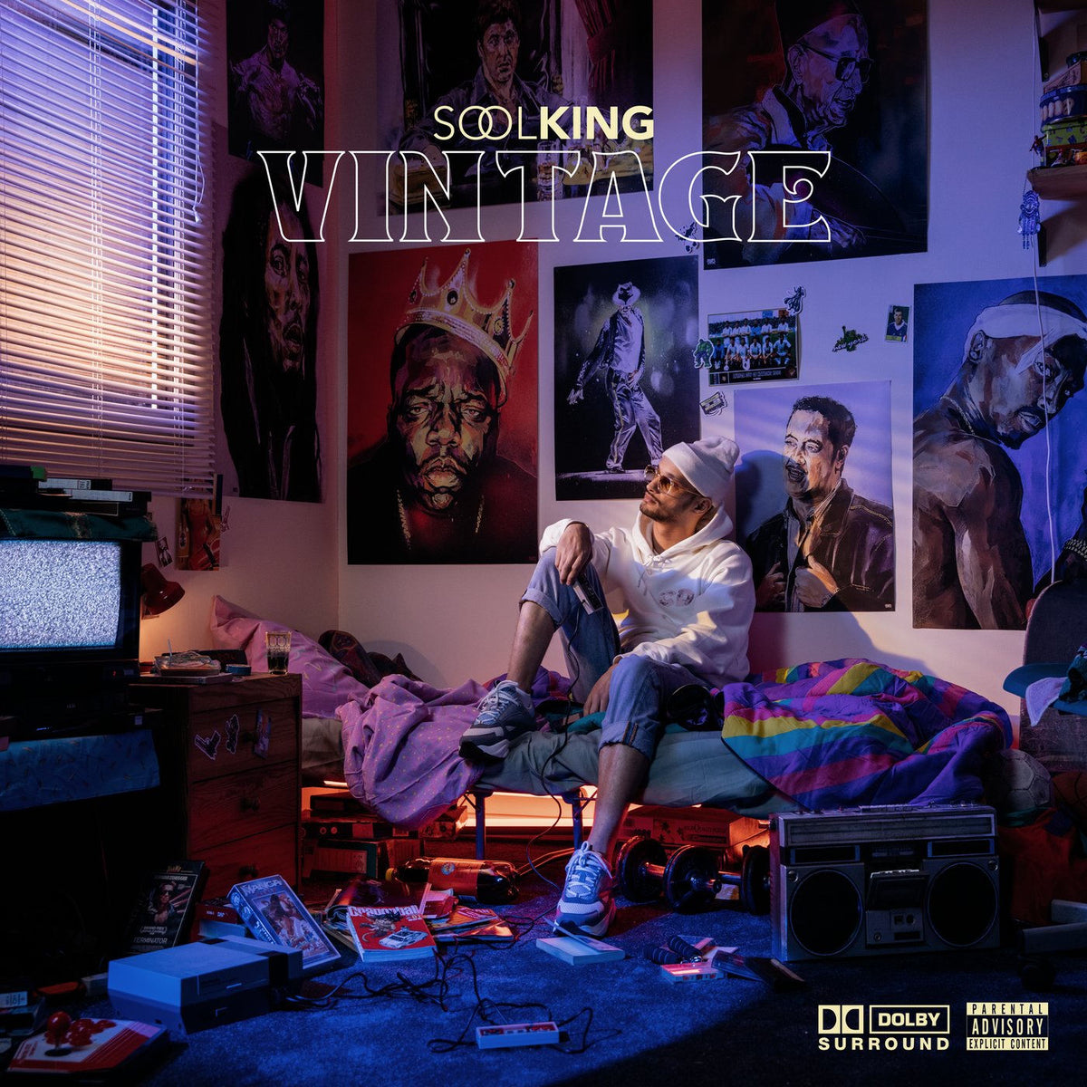 Soolking – Vintage vinyl record cover