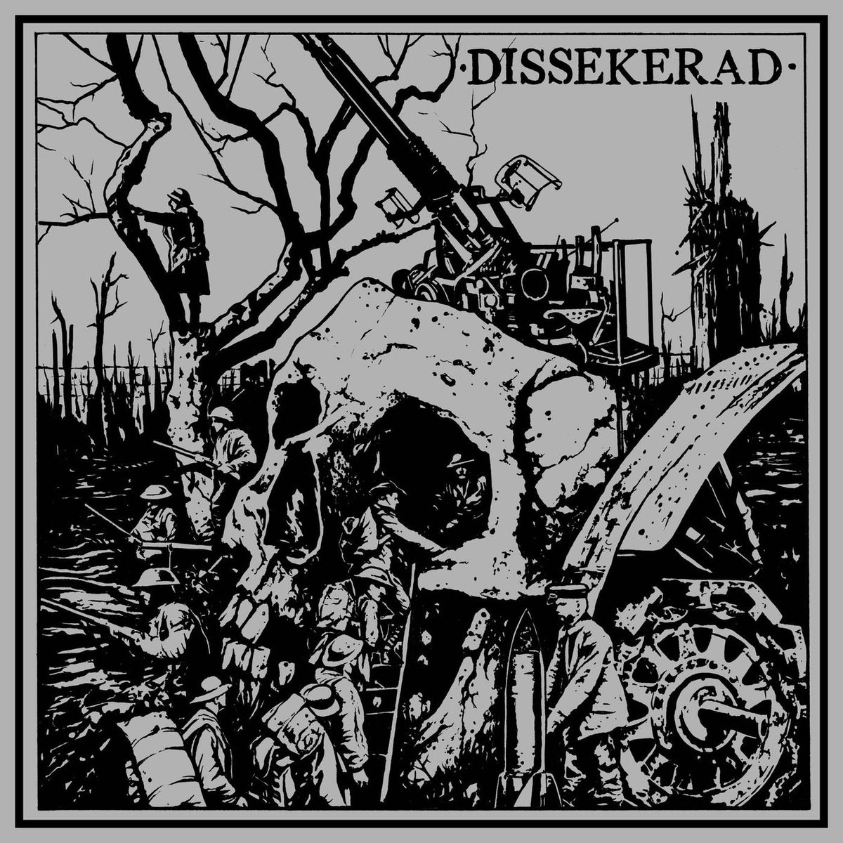 Dissekerad – Inre Strid vinyl record cover