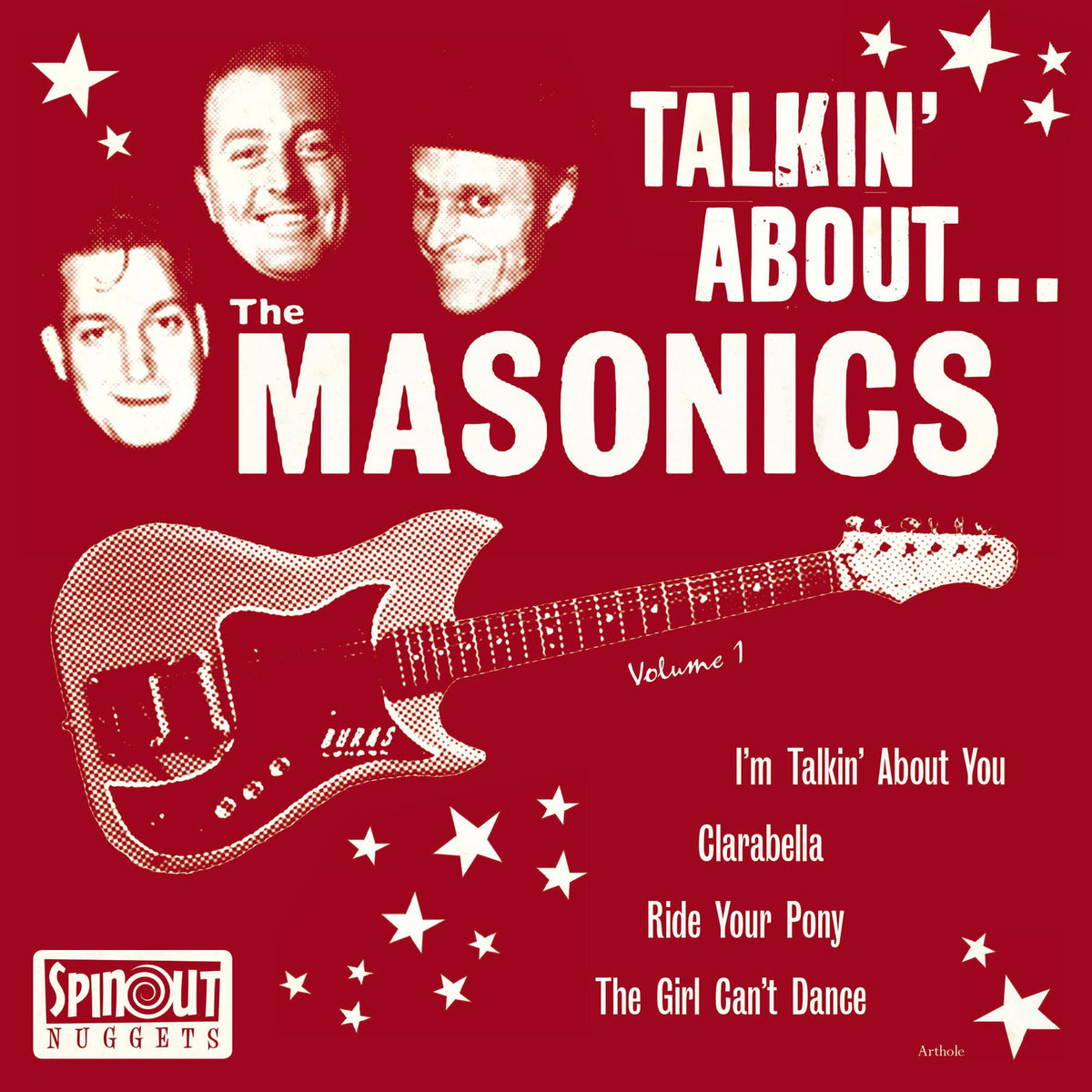 The Masonics – Talkin' About... vinyl cover