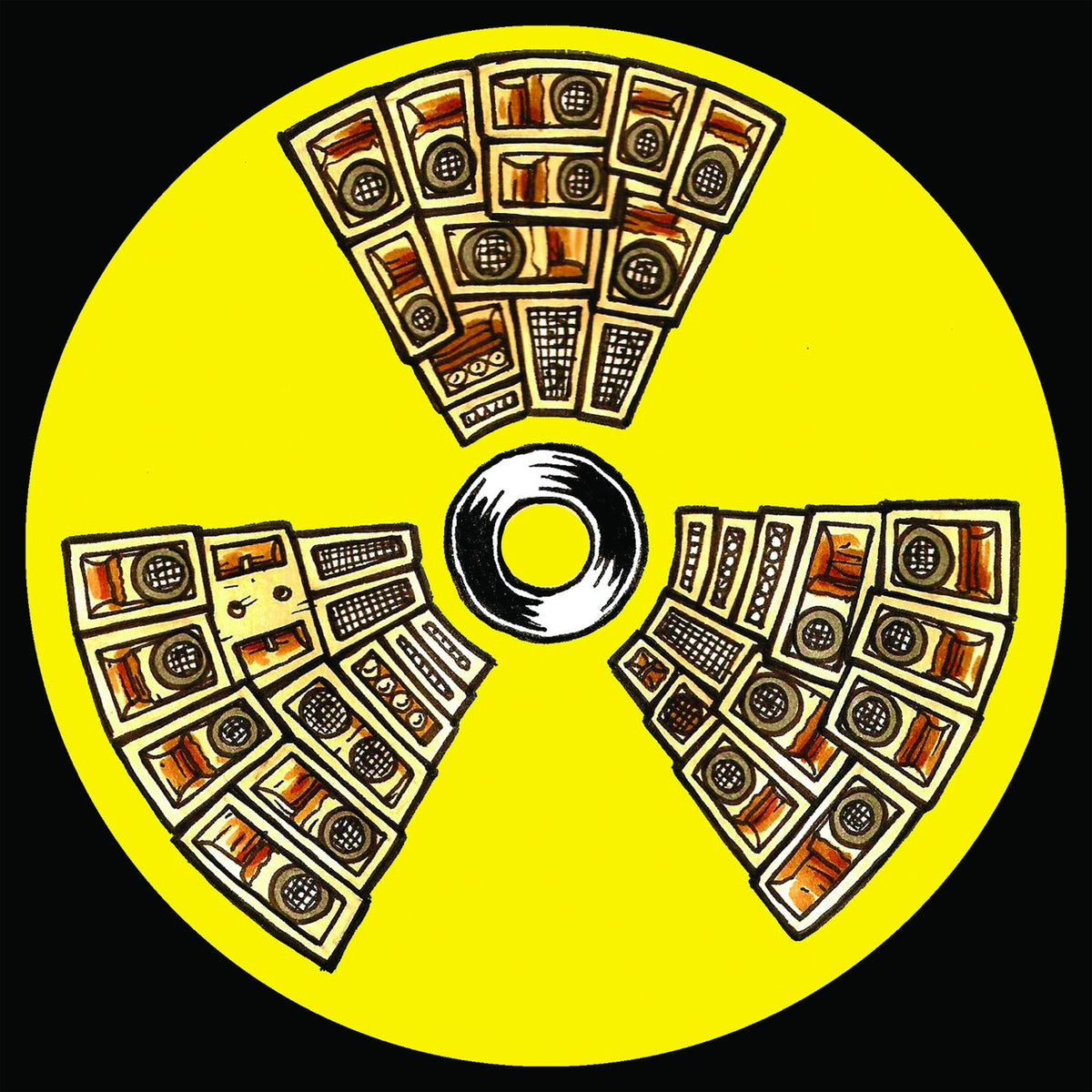 Egoless – Like a Nuclear Bomb vinyl cover