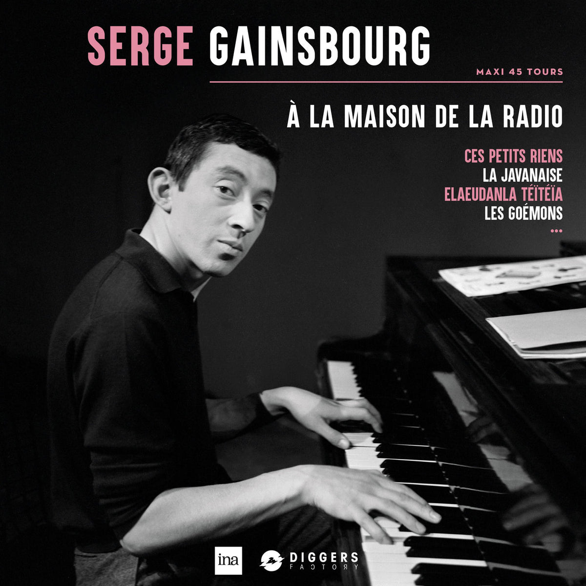 Serge Gainsbourg – A La Maison de la Radio vinyl cover