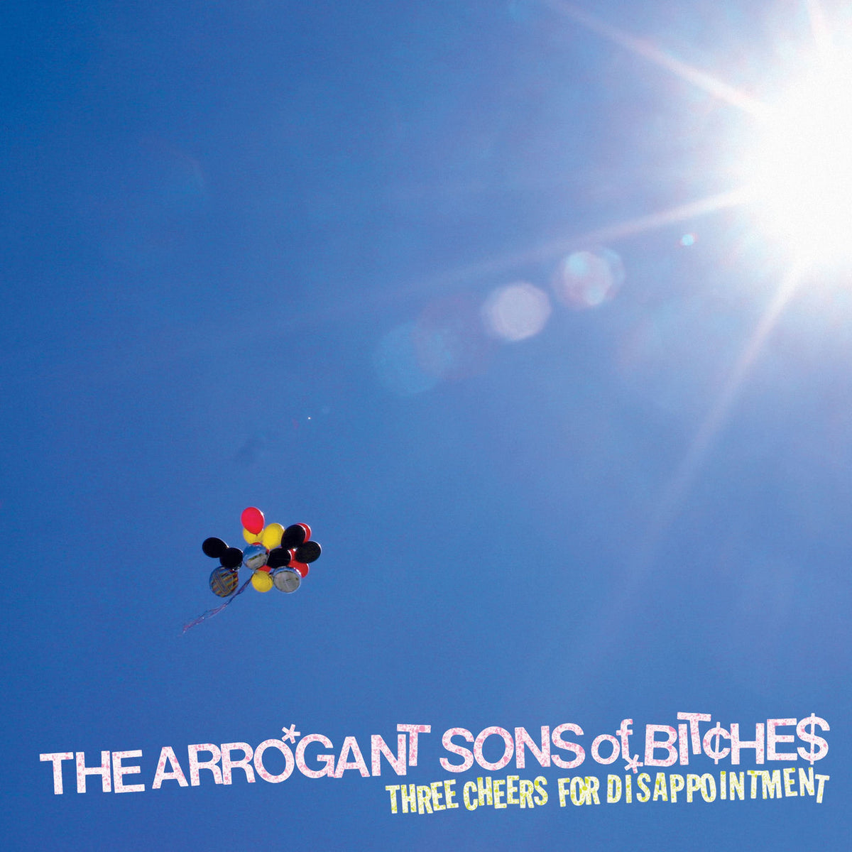 Arrogant Sons Of Bitches – Three Cheers For Disappointment vinyl record cover