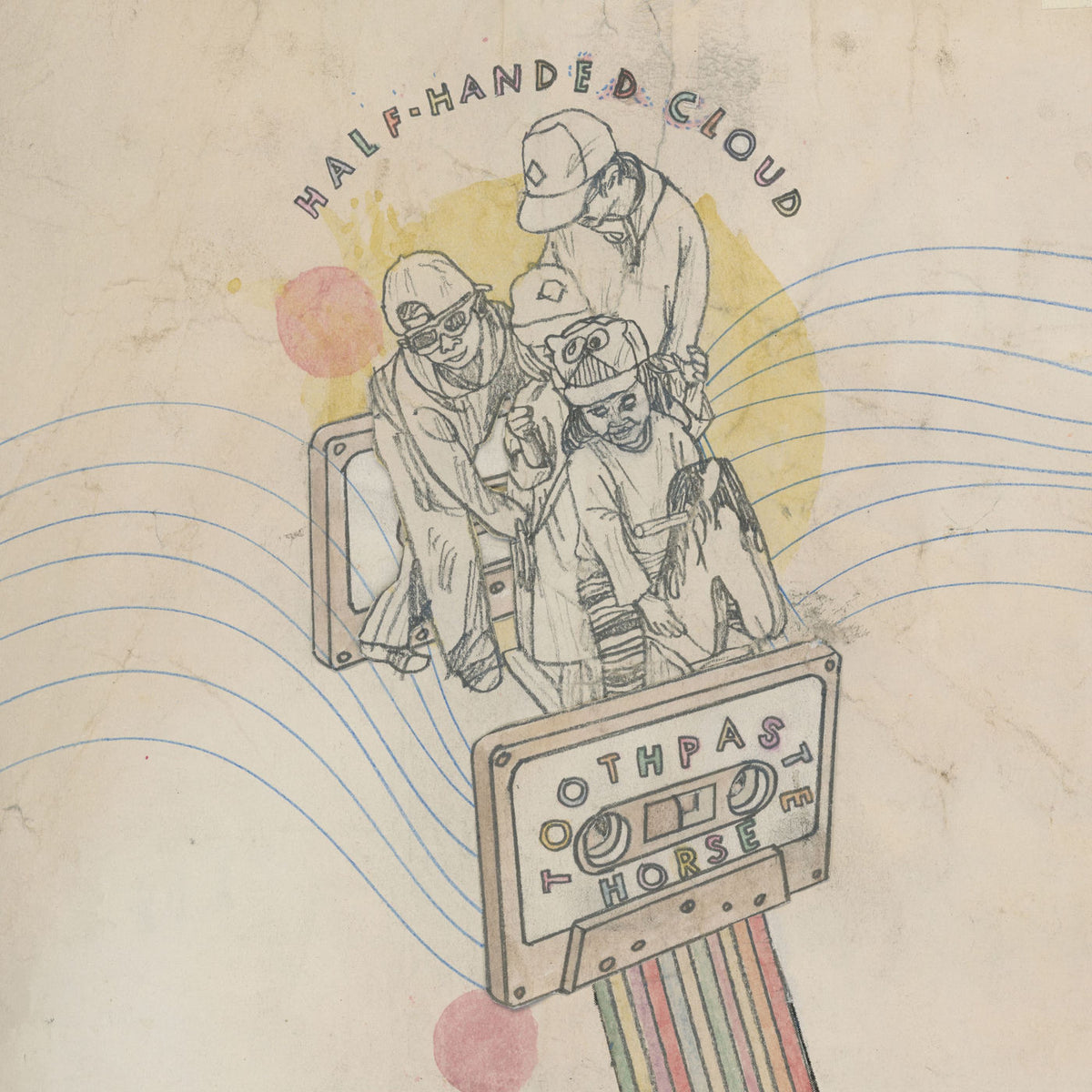 Half-Handed Cloud – Toothpaste Horse/I Don't Have a Bib vinyl record cover