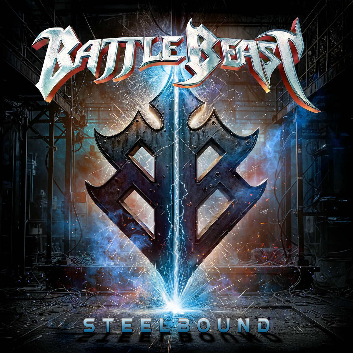 Battle Beast – Steelbound vinyl record cover
