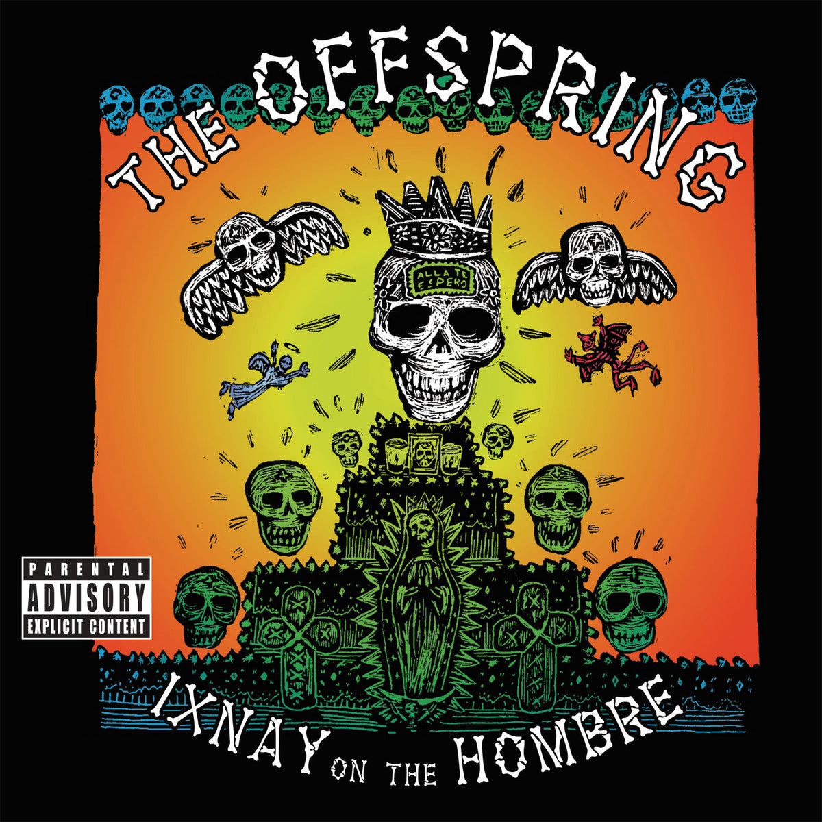 The Offspring – Ixnay On the Hombre vinyl record cover