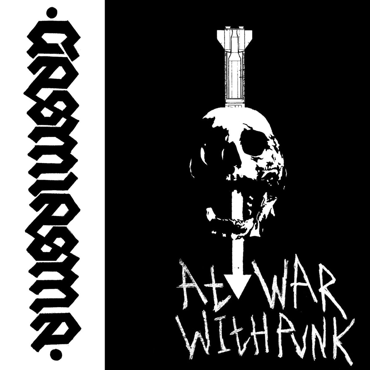 Gasmiasma – At War With Punk vinyl record cover