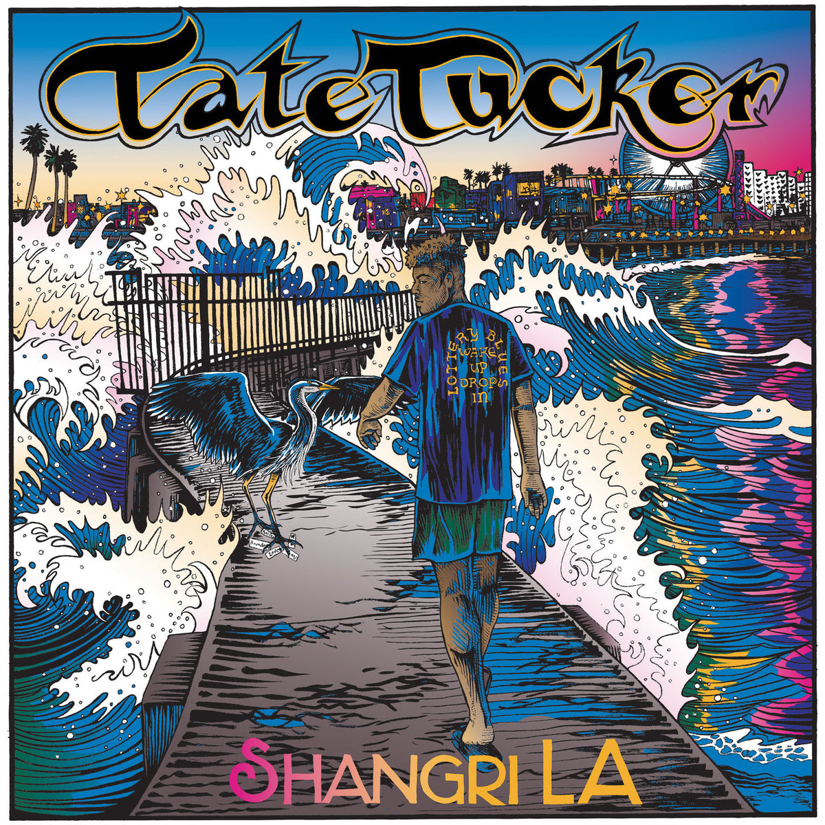 Tate Tucker – Shangri La vinyl record cover