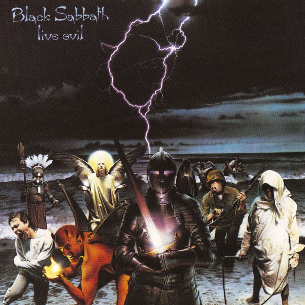 Black Sabbath – Live Evil vinyl record cover