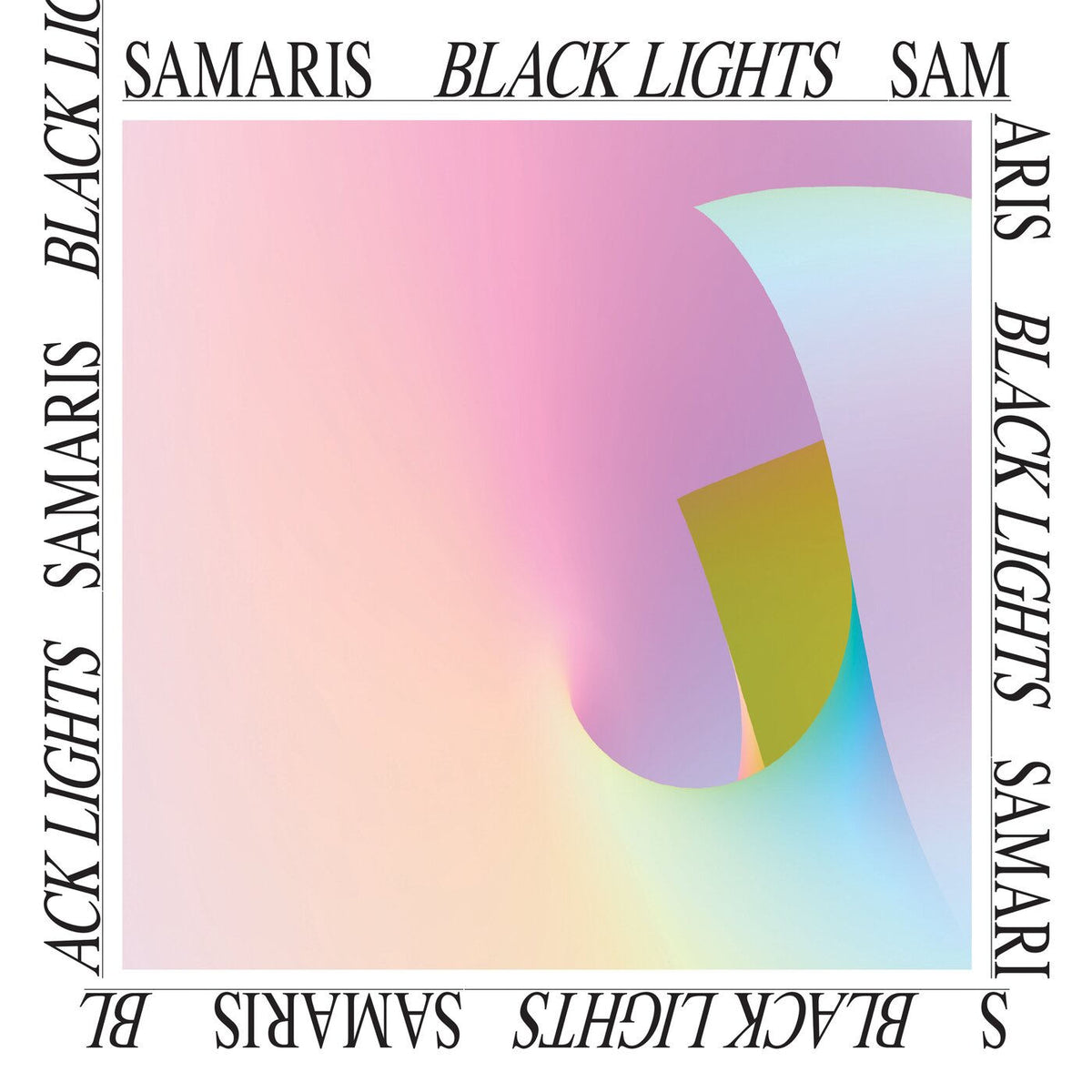 Samaris – Black Lights vinyl record cover