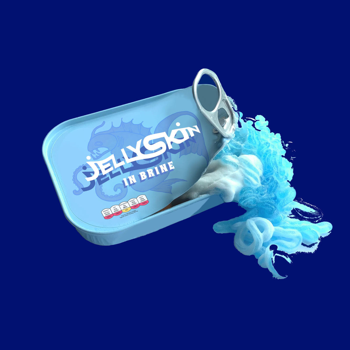 Jellyskin – In Brine (Aquatic Blue Vinyl) vinyl record cover