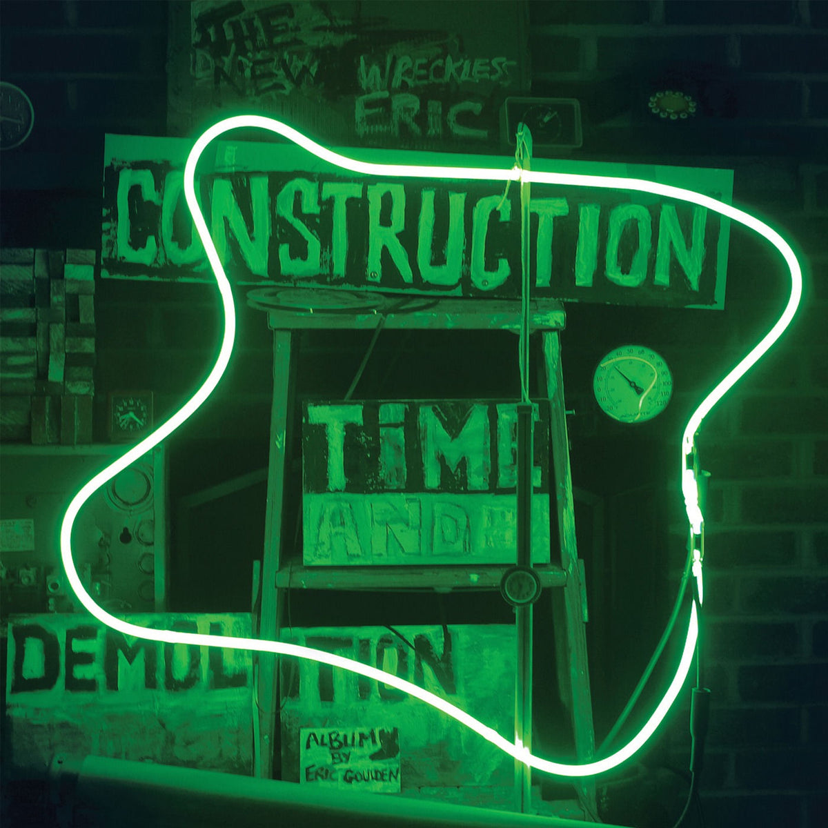 Wreckless Eric – Construction Time & Demolition vinyl record cover